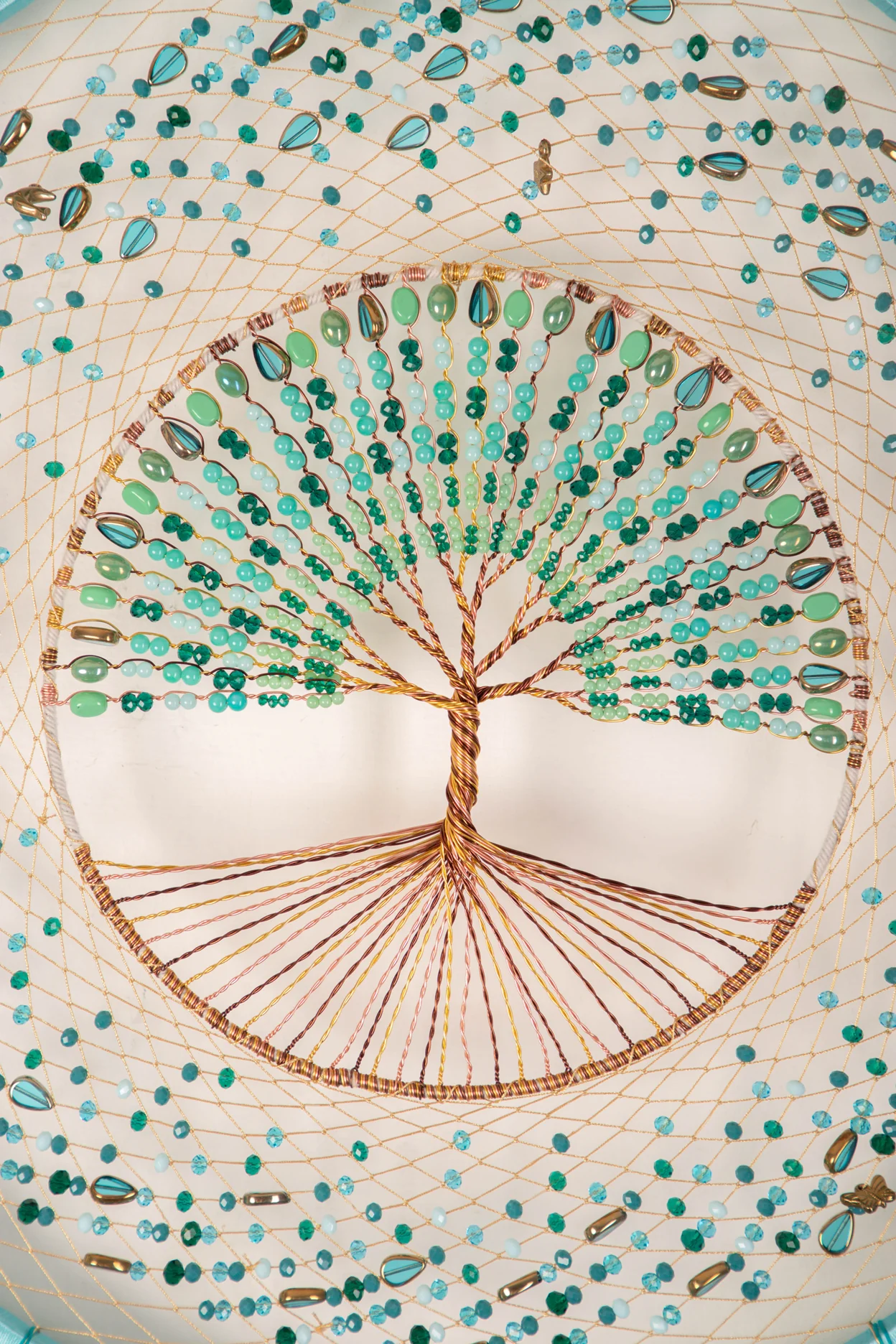 Blue Healing Earth Dreamcatcher - Image 7