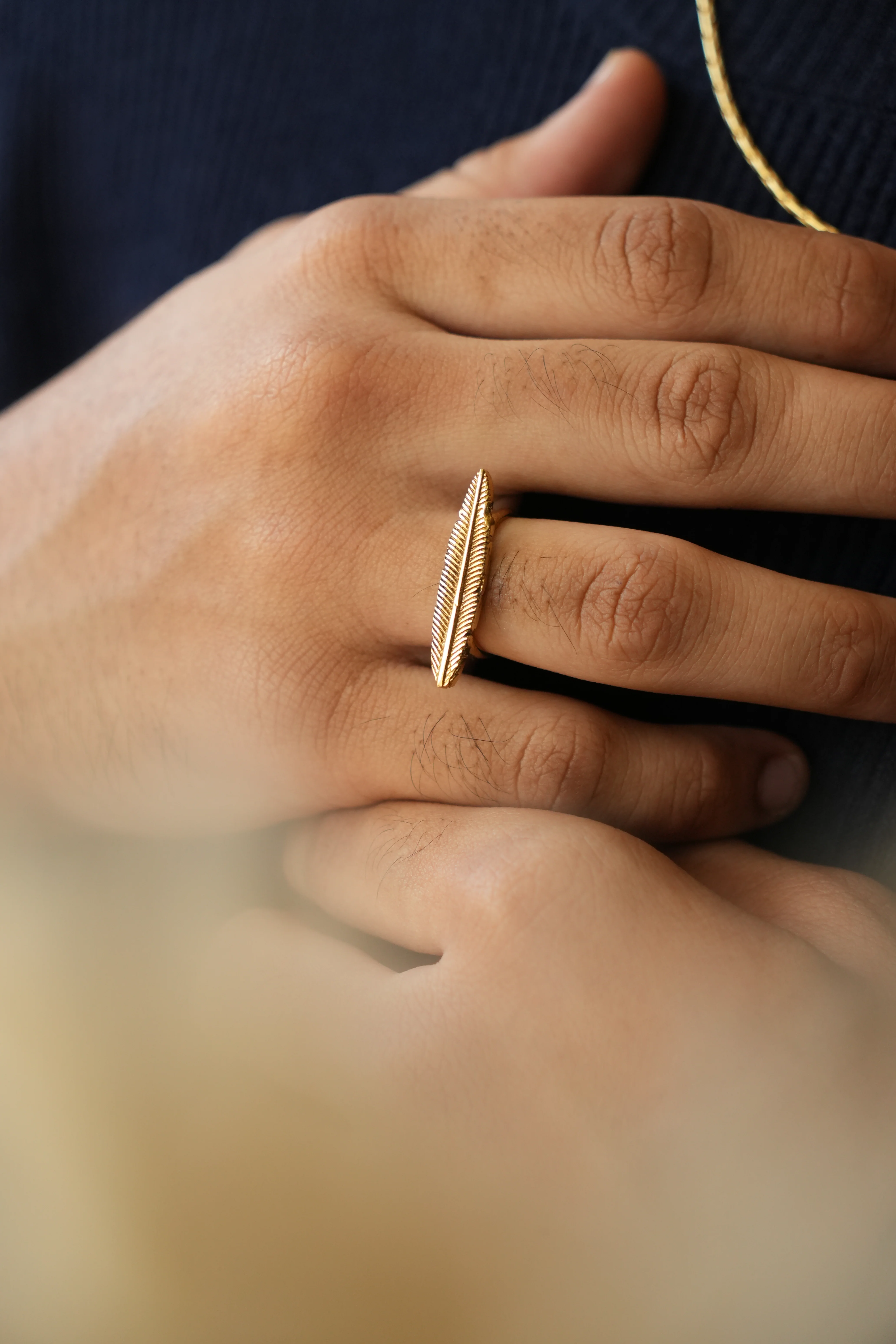 Boho fly- men's ring - Image 2