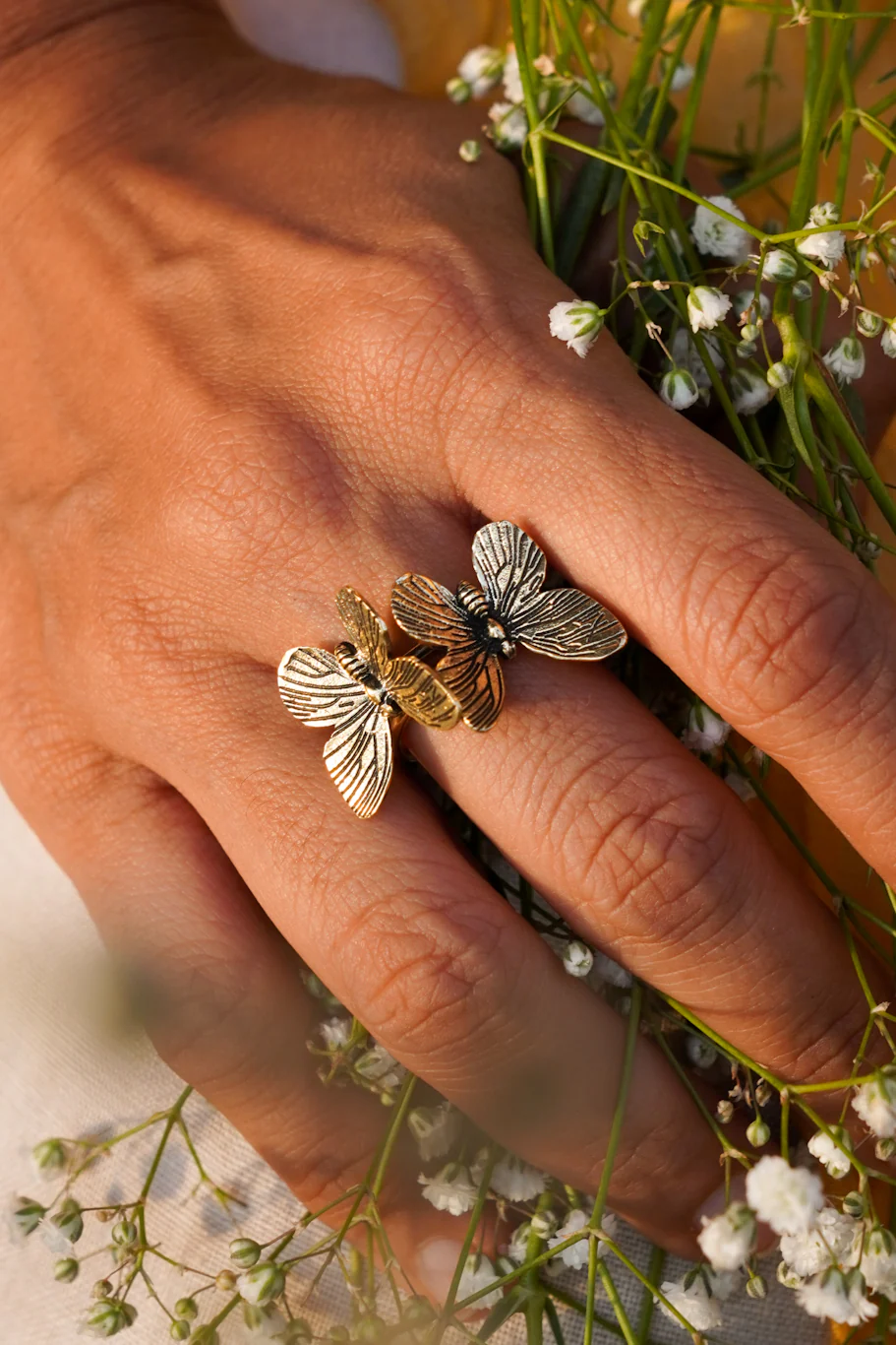 Fly fly butterfly ring - Image 4