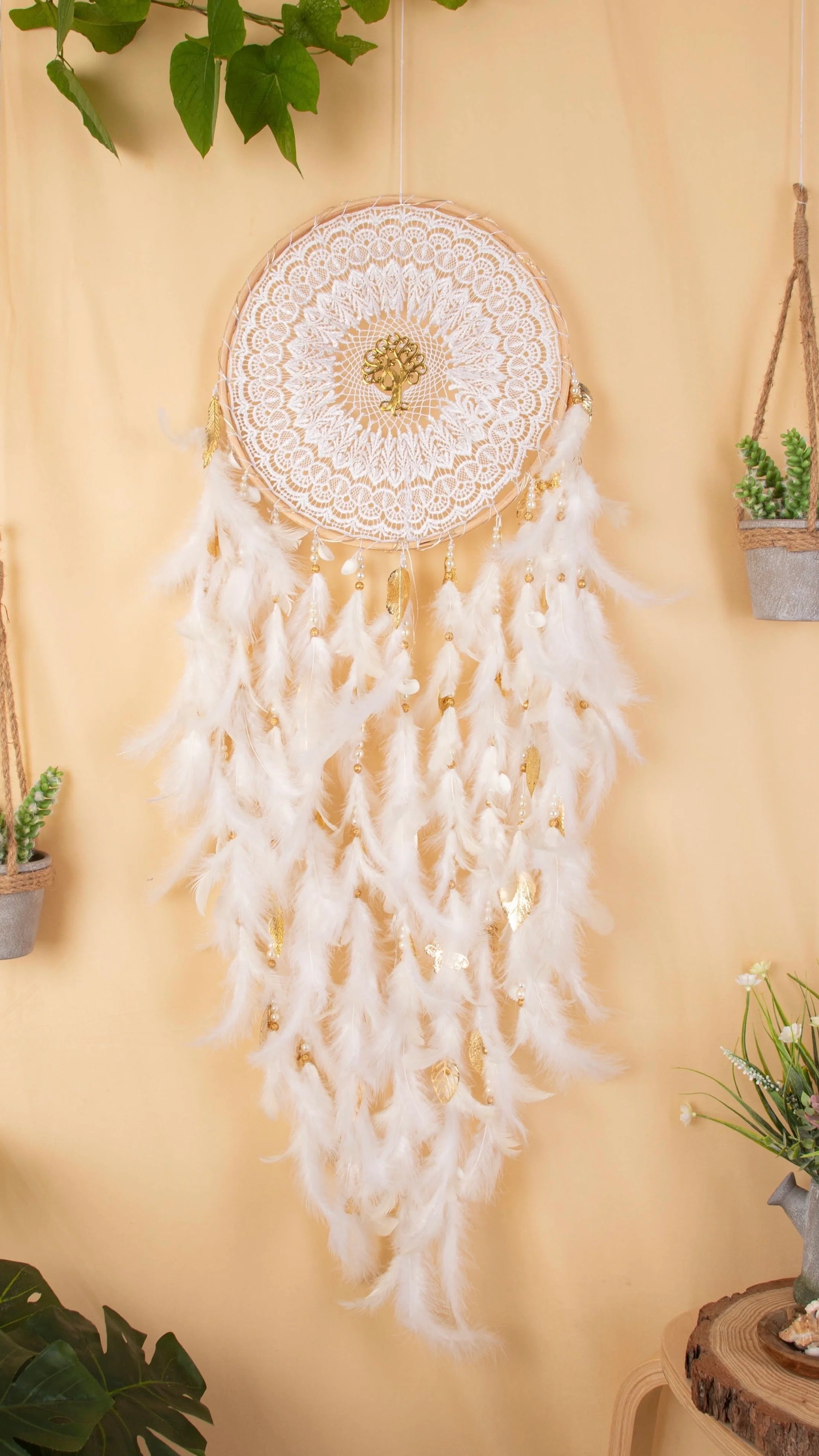Full moon LED Dreamcatcher - Image 3