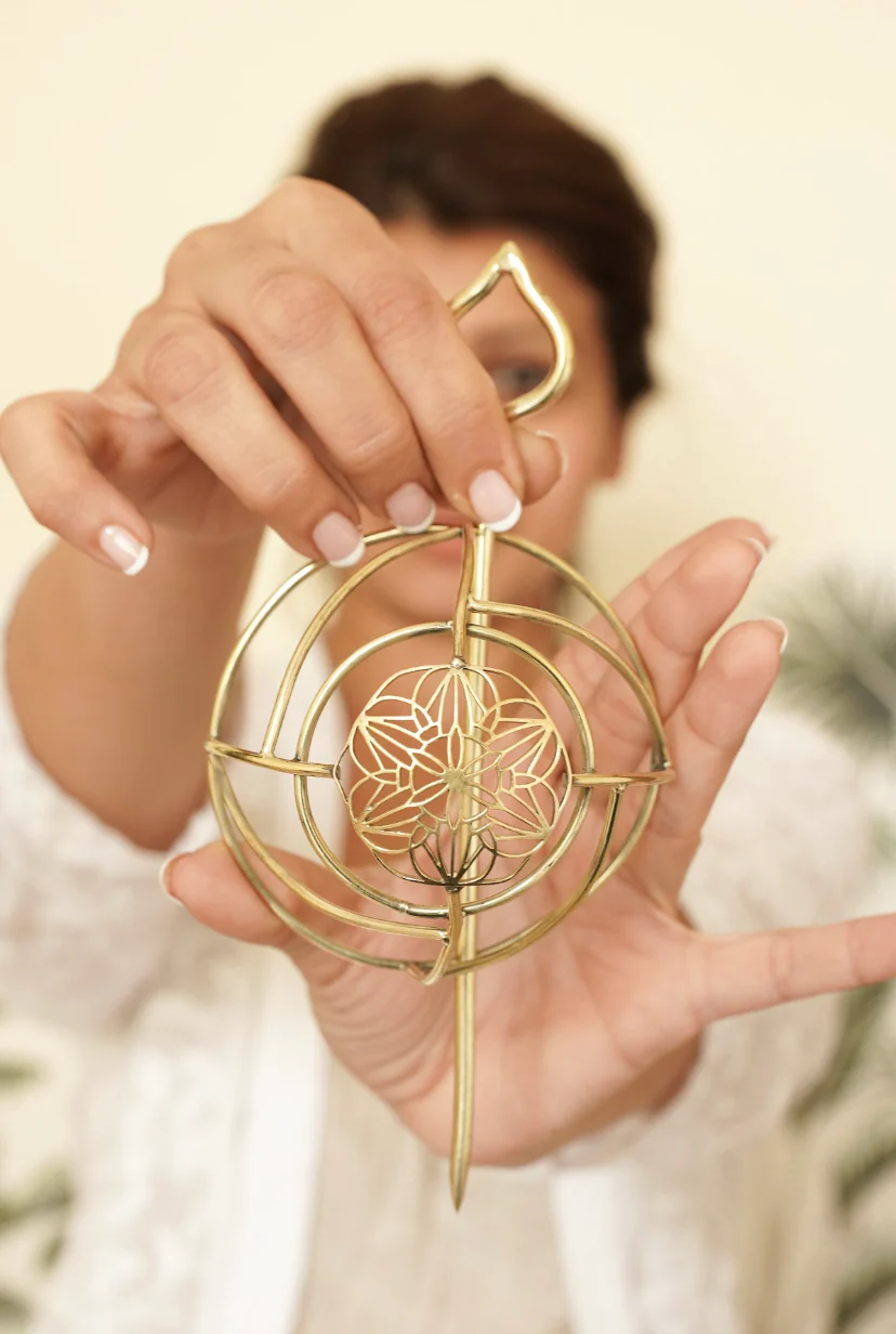 Flower spiral Hair bun - Image 2