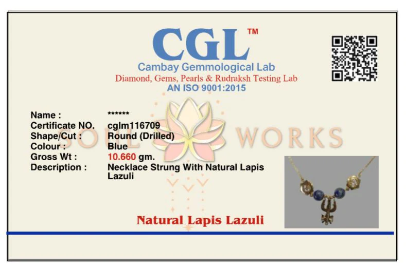 Neelkanth Trishul necklace - Image 9