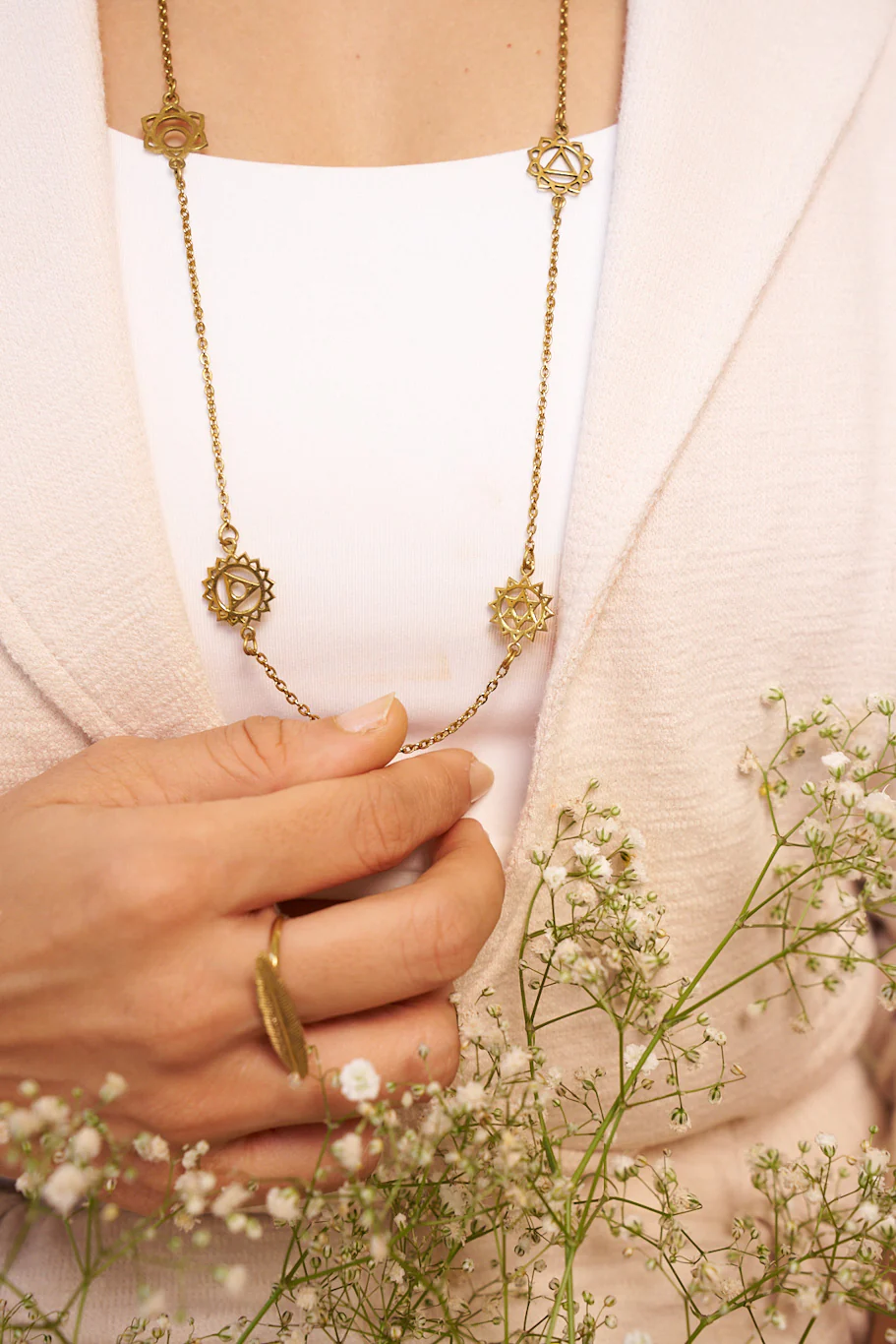 Seven chakra long necklace - Image 3