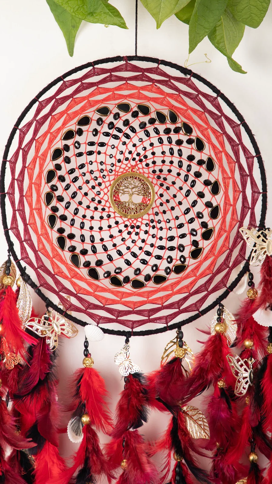 The red rising pheonix dreamcatcher - Image 2