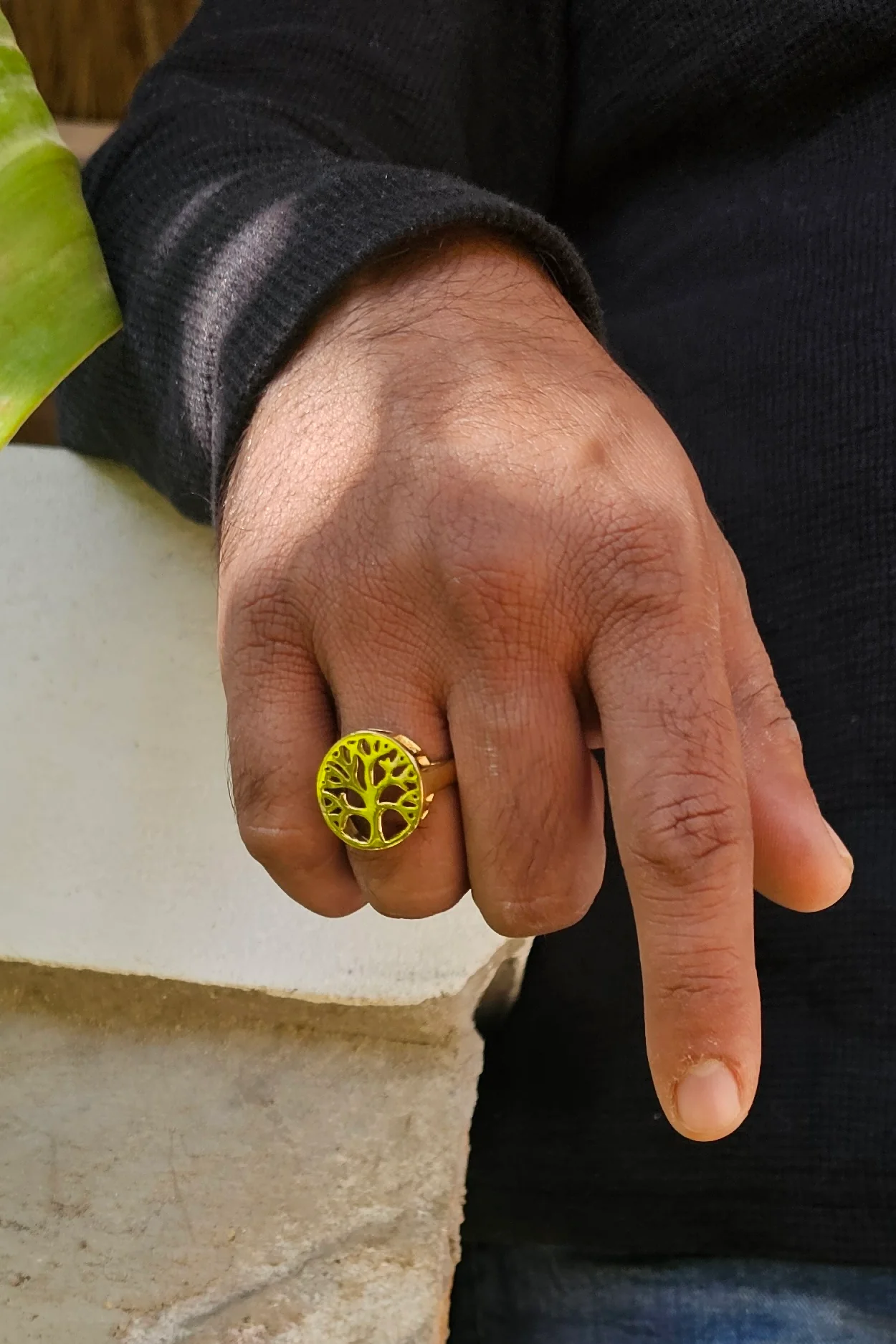 Tree Of Life Adjustable ring. Size 6-8 - Image 7