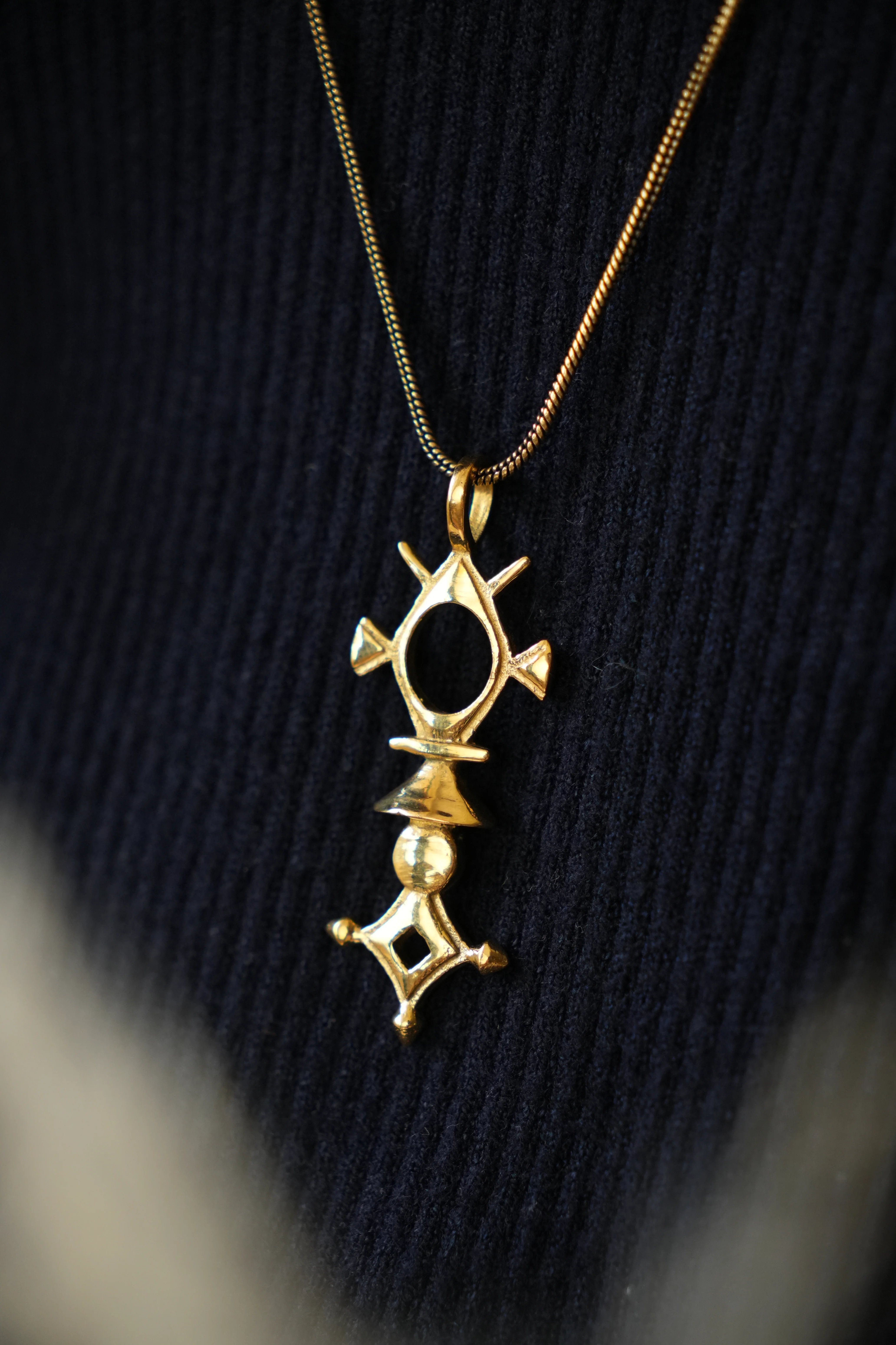 Tuareg cross chain- men's jewellery - Image 2