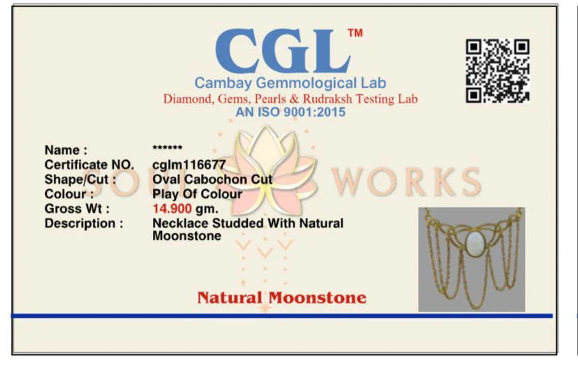 Moonstone gypsy necklace - Image 7